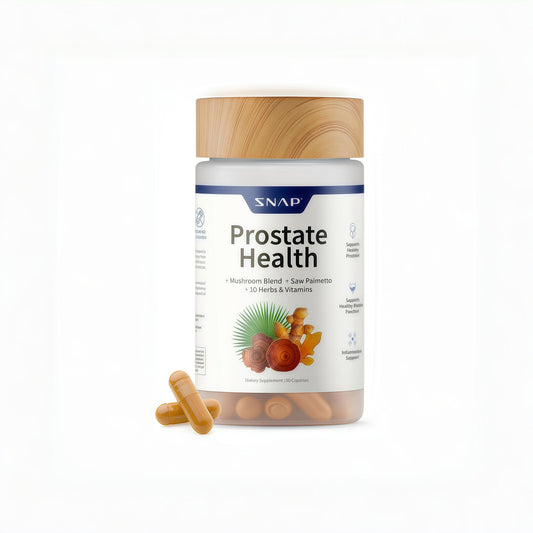 Snap Supplements Prostate Health Supplement - Supports Male Urinary Tract Health, 90 Vegetarian Capsules (30 Servings, 1 Month Supply)