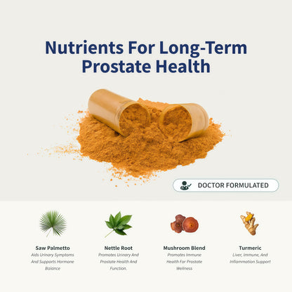 Snap Supplements Prostate Health Supplement - Supports Male Urinary Tract Health, 90 Vegetarian Capsules (30 Servings, 1 Month Supply)